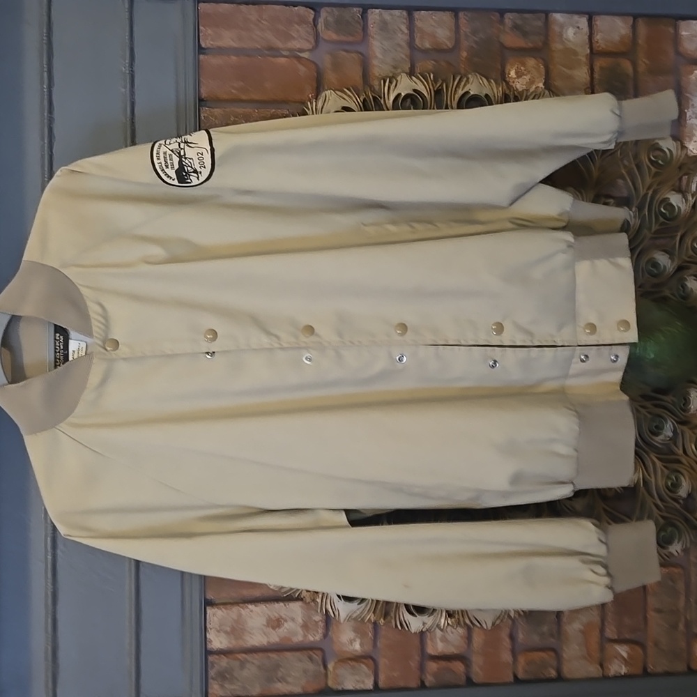 Vintage Western Workwear, Panhandle Trailride, Horse design, Bomber Jacket - Picture 4 of 13
